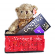 Teddy Bear & Godiva Chocolate Gift-OUT OF STOCK!